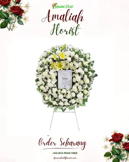Krans Bunga Duka Candiretno