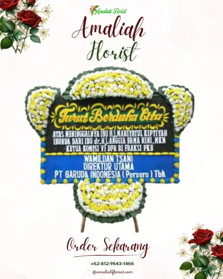 Papan Bunga Duka Candiretno